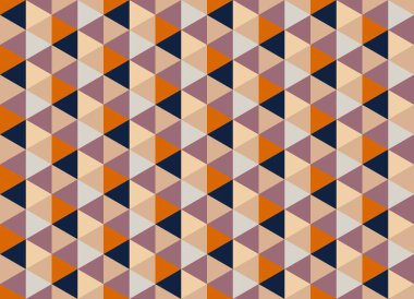 Altıgen desenli modern renkli arkaplan