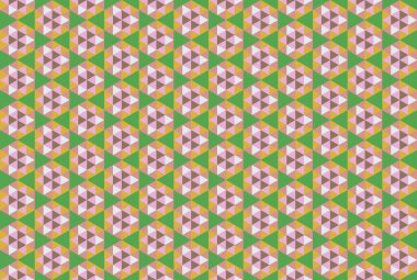 Tekrarlanan şekillerle soyut yaratıcı arkaplan