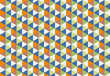 Tekrarlanan şekillerle soyut yaratıcı arkaplan