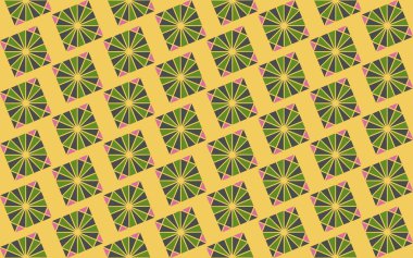 Tekrarlanan şekillerle soyut yaratıcı arkaplan