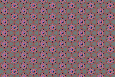 Geometrik elementlerle kusursuz soyut arkaplan