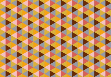 Altıgen desenli modern renkli arkaplan