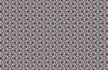 Geometrik elementlerle kusursuz soyut arkaplan