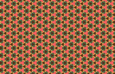 Tekrarlanan şekillerle soyut yaratıcı arkaplan