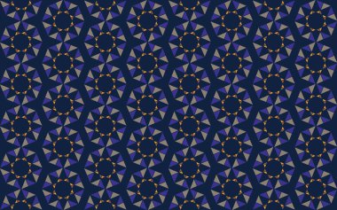 Altıgen desenli modern renkli arkaplan