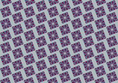 Tekrarlanan şekillerle soyut yaratıcı arkaplan