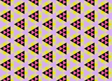 Tekrarlanan şekillerle soyut yaratıcı arkaplan