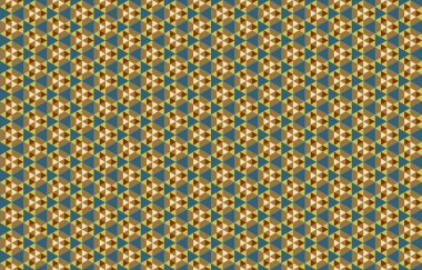 Altıgen desenli modern renkli arkaplan