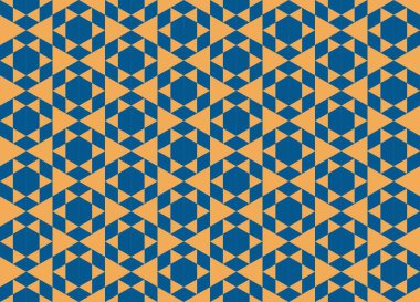 Tekrarlanan şekillerle soyut yaratıcı arkaplan