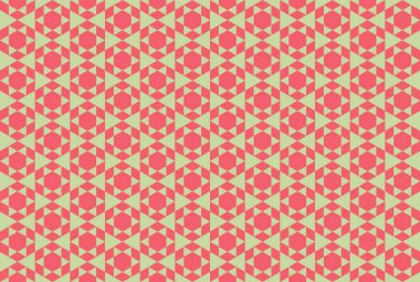 Altıgen desenli modern renkli arkaplan