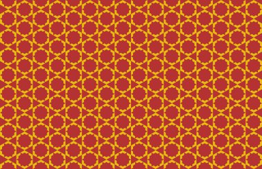 Tekrarlanan şekillerle soyut yaratıcı arkaplan