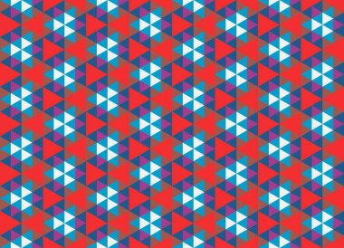 Tekrarlanan şekillerle soyut yaratıcı arkaplan