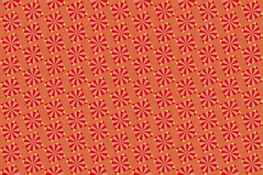 Altıgen desenli modern renkli arkaplan