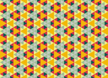 Altıgen desenli modern renkli arkaplan