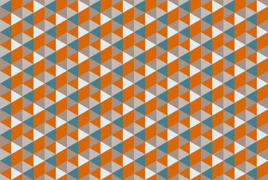 Altıgen desenli modern renkli arkaplan