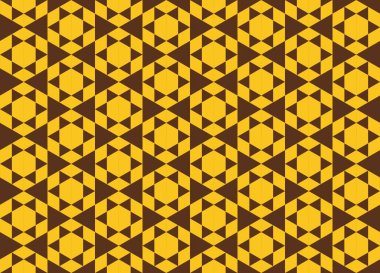 Altıgen desenli modern renkli arkaplan