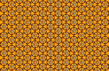 Altıgen desenli modern renkli arkaplan