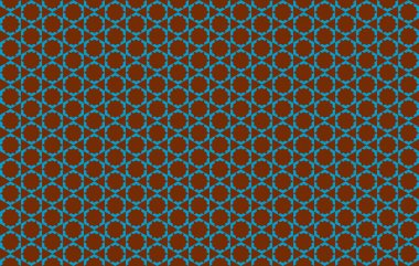 Tekrarlanan şekillerle soyut yaratıcı arkaplan