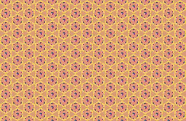 Geometrik elementlerle kusursuz soyut arkaplan