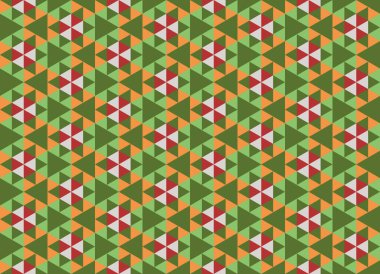 Tekrarlanan şekillerle soyut yaratıcı arkaplan