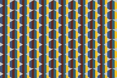 Altıgen desenli modern renkli arkaplan