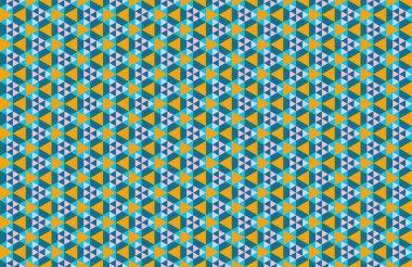 Altıgen desenli modern renkli arkaplan