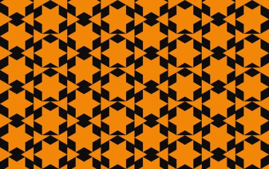 Tekrarlanan şekillerle soyut yaratıcı arkaplan