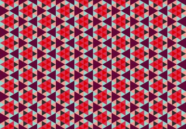 Altıgen desenli modern renkli arkaplan