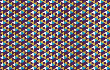 Altıgen desenli modern renkli arkaplan