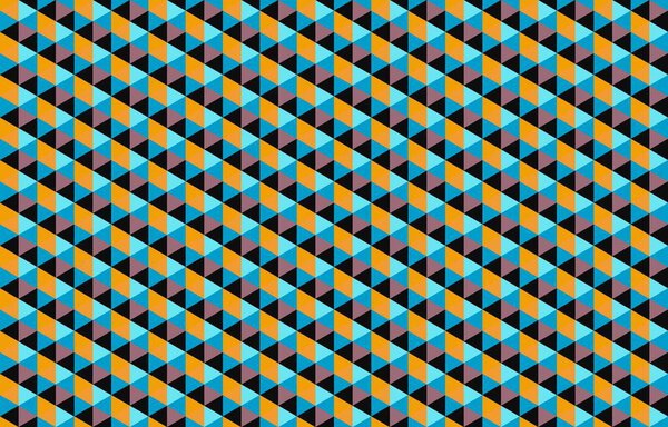 Современный красочный фон с шестиугольным рисунком