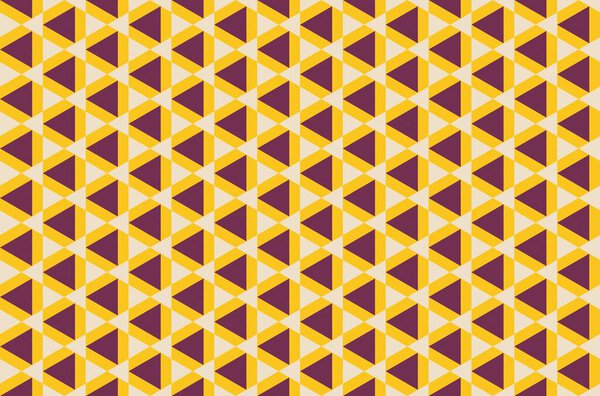 Современный красочный фон с шестиугольным рисунком