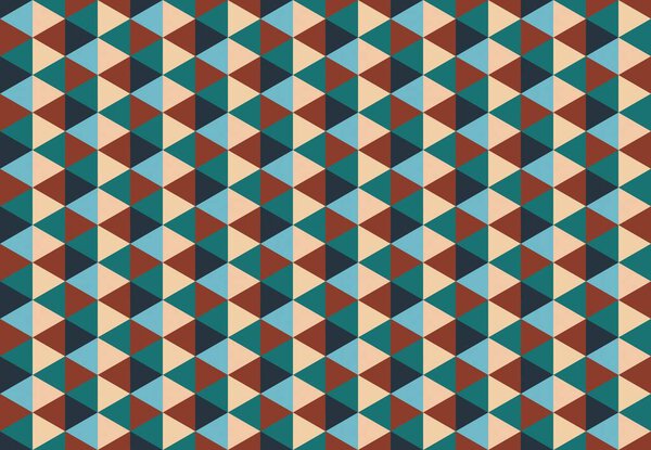 Seamless abstract background with geometric elements