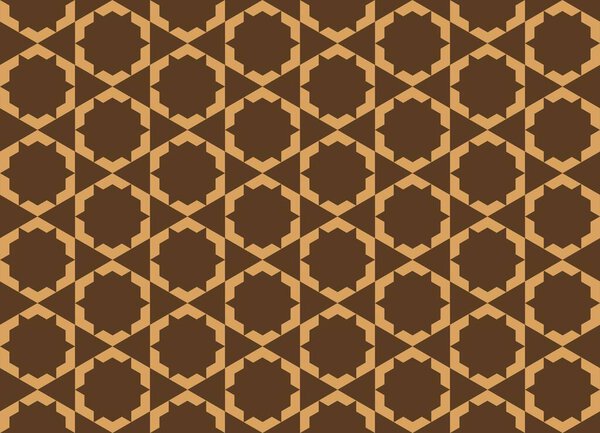 Modern colorful backdrop with hexagonal pattern