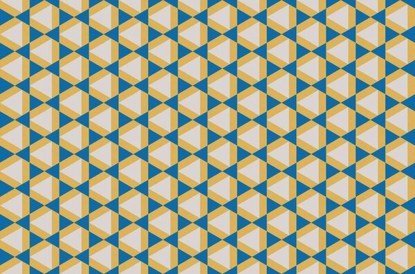 Modern colorful backdrop with hexagonal pattern