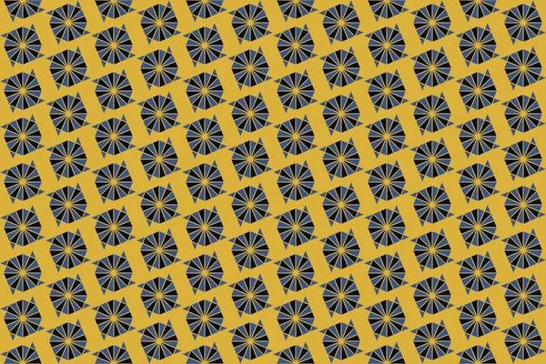 Tekrarlanan şekillerle soyut yaratıcı arkaplan