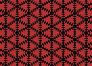 Geometrik elementlerle kusursuz soyut arkaplan