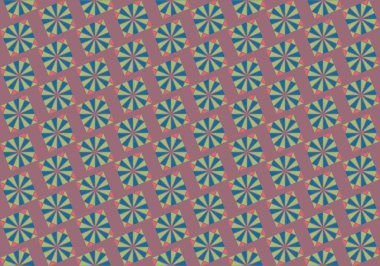 Altıgen desenli modern renkli arkaplan