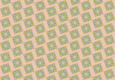 Tekrarlanan şekillerle soyut yaratıcı arkaplan