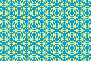 Tekrarlanan şekillerle soyut yaratıcı arkaplan