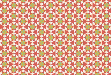 Altıgen desenli modern renkli arkaplan