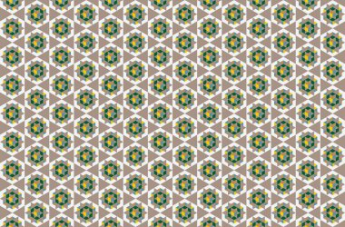 Tekrarlanan şekillerle soyut yaratıcı arkaplan