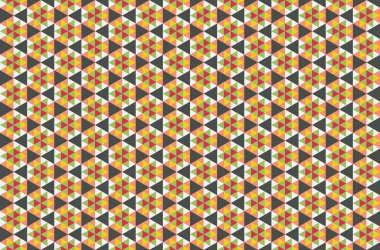 Altıgen desenli modern renkli arkaplan