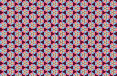 Tekrarlanan şekillerle soyut yaratıcı arkaplan