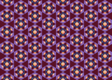 Tekrarlanan şekillerle soyut yaratıcı arkaplan