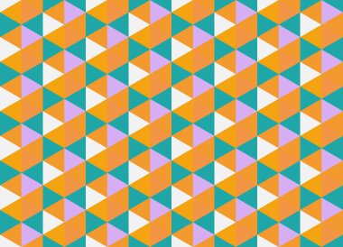 Geometrik elementlerle kusursuz soyut arkaplan