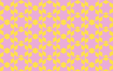 Tekrarlanan şekillerle soyut yaratıcı arkaplan