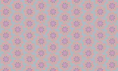 Tekrarlanan şekillerle soyut yaratıcı arkaplan