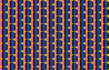 Altıgen desenli modern renkli arkaplan