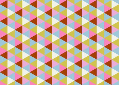 Altıgen desenli modern renkli arkaplan