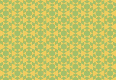 Tekrarlanan şekillerle soyut yaratıcı arkaplan